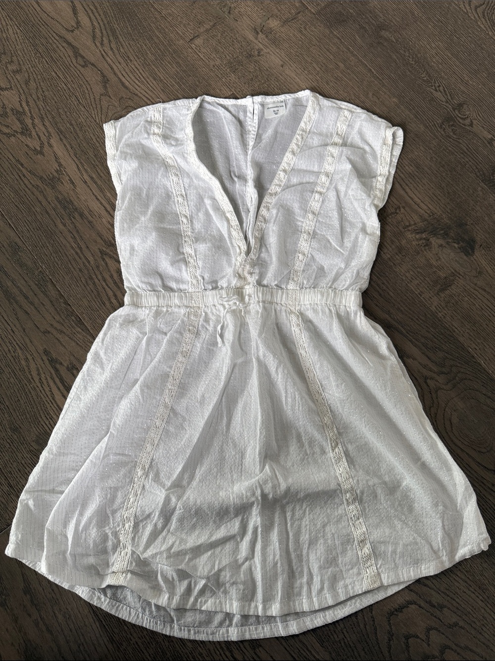 abercrombie kids White Swim Coverup